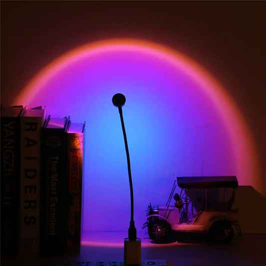 OMNI™ Sunset Lamp USB Rainbow Projector