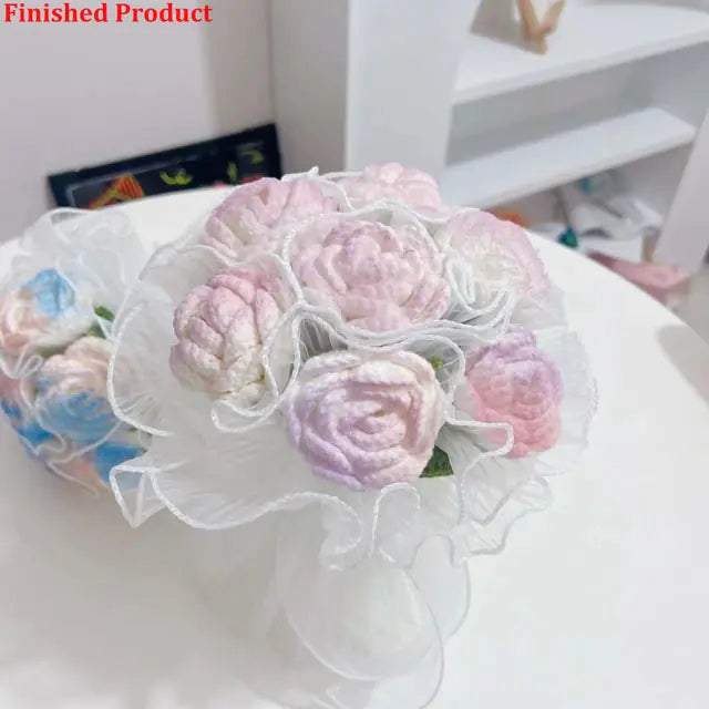 OMNI™ Hand-Woven Home Decor Fake Flowers Bouquet