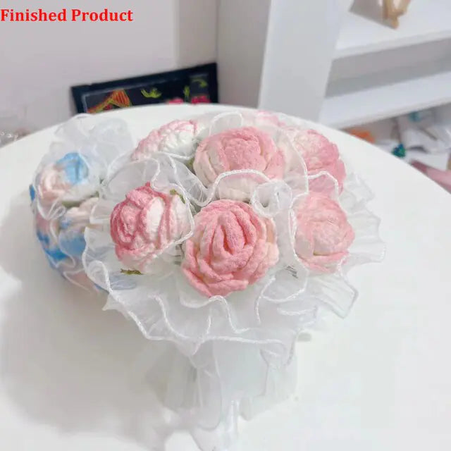 OMNI™ Hand-Woven Home Decor Fake Flowers Bouquet