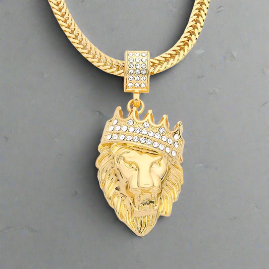 OMNI™ Men's Lion Head Necklace