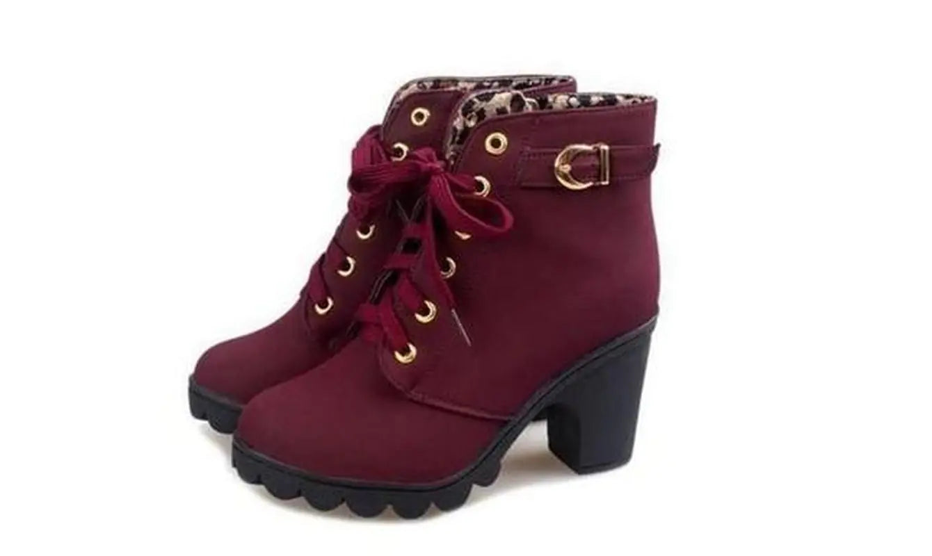 OMNI™ Trendy Thick Heeled Women's Boots