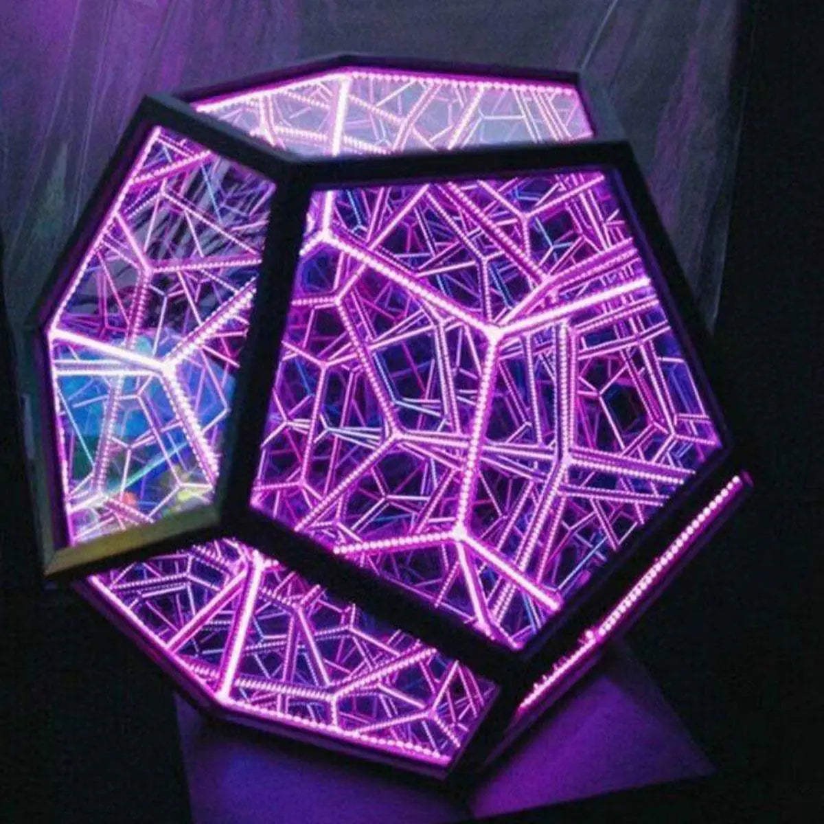 OMNI™ Infinite Dodecahedron Color Art Light