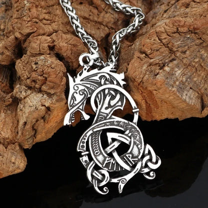 OMNI™ Viking Dragon Pendant Necklace