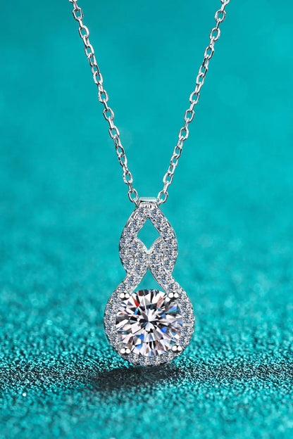 OMNI™ 1 Carat White Moissanite 925 Sterling Silver  Necklace