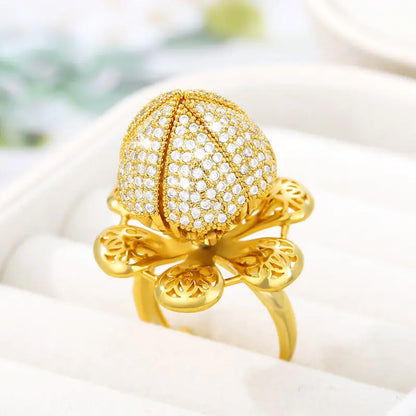 OMNI™ Women's Garland Flowers Ring