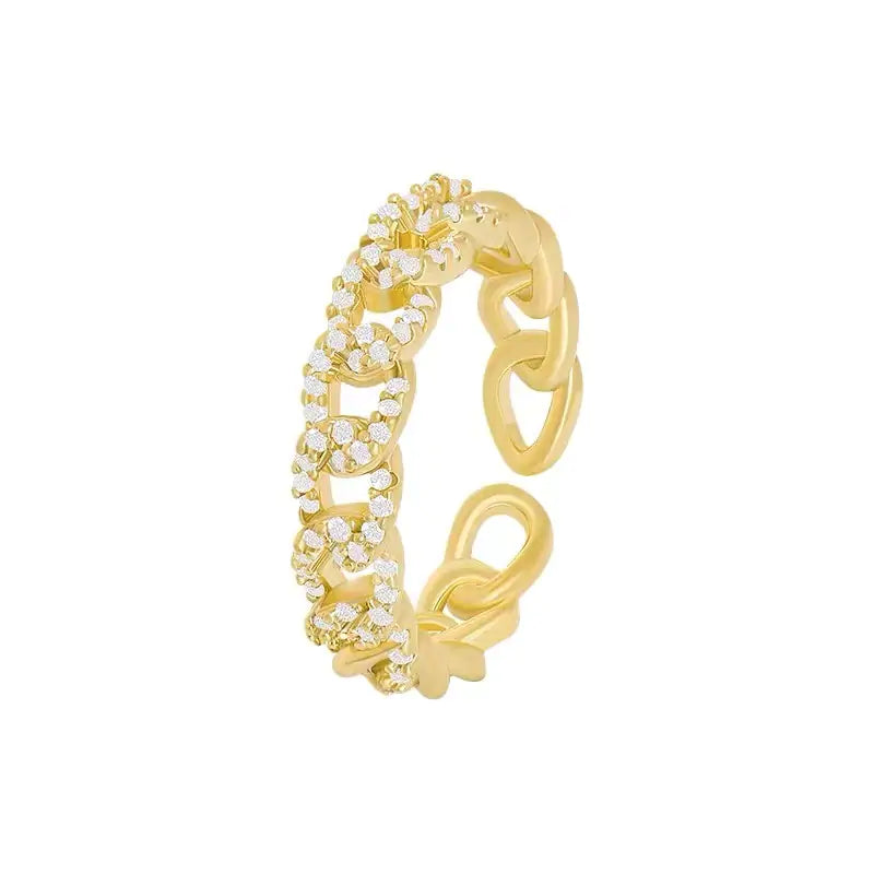 OMNI™ Women's Circular Chain Linked Ring