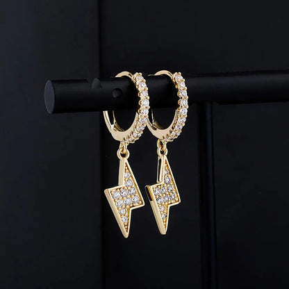 OMNI™ Lightning Bolt Dangling Earrings