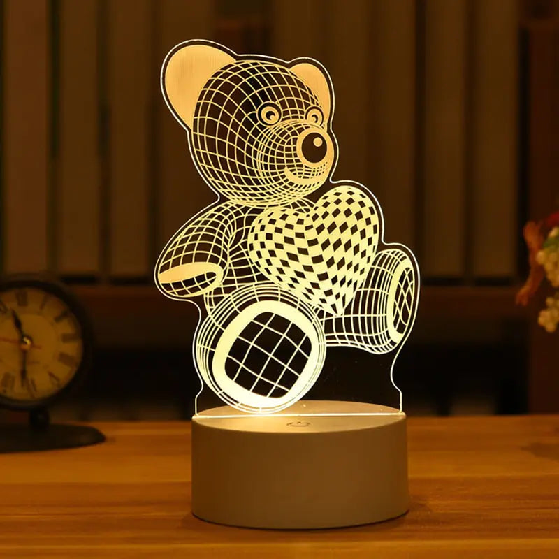 OMNI™ 3D LED Night Light Model Toys