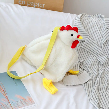 OMNI™ Hen Shape Plush Handbag