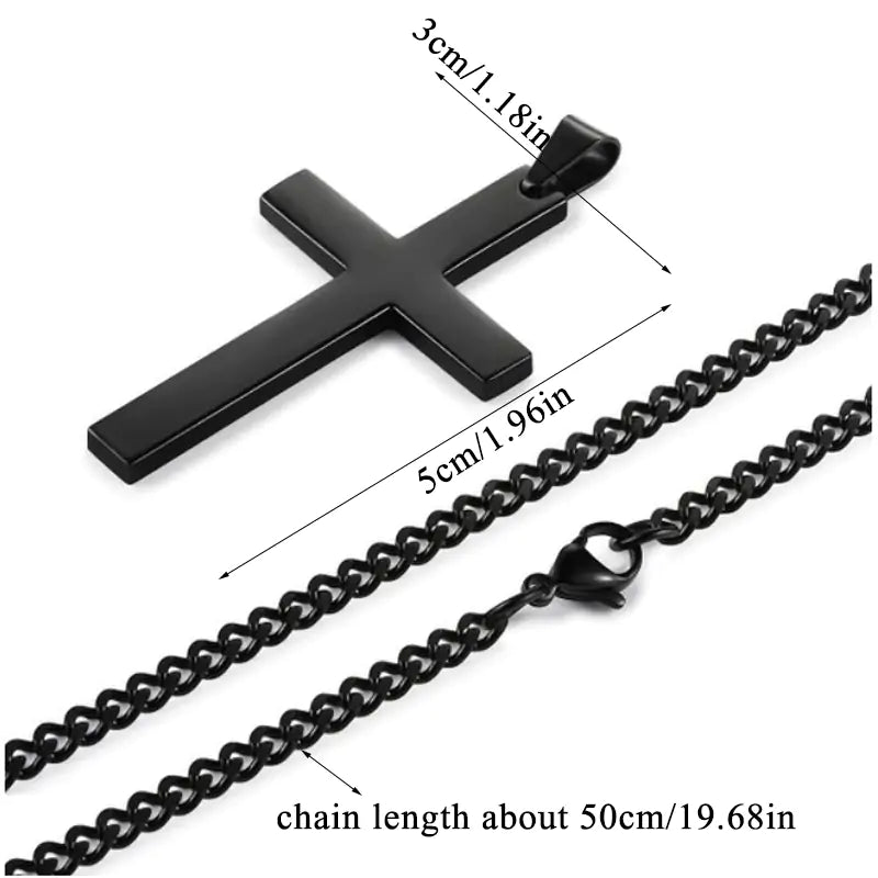 OMNI™ Titanium Cross Necklace