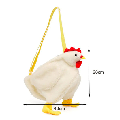 OMNI™ Hen Shape Plush Handbag