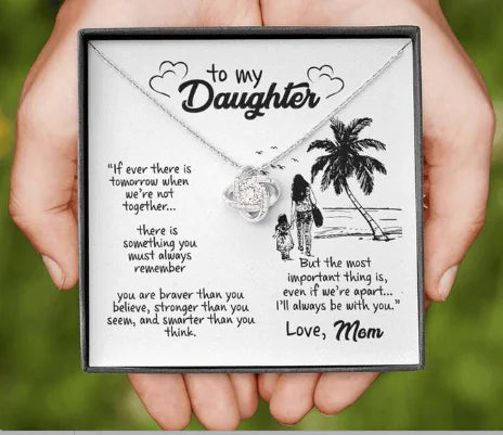 OMNI™ 14K White Gold Daughter's Love Necklace