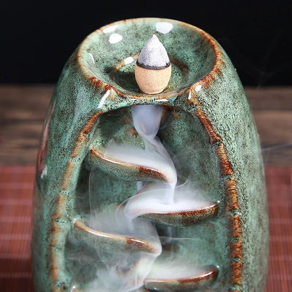 OMNI™ Ceramic Waterfall Incense Burner