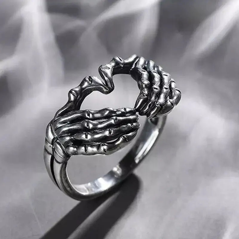 OMNI™ Gothic Skeleton Heart Ring