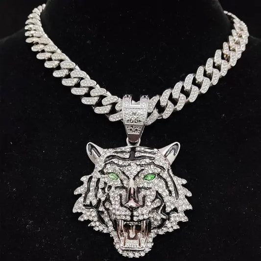 OMNI™ Tiger Crystal Pendant Necklace