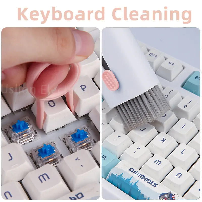 OMNI™ 7-in-1 Computer Keyboard Cleaner Brush Kit