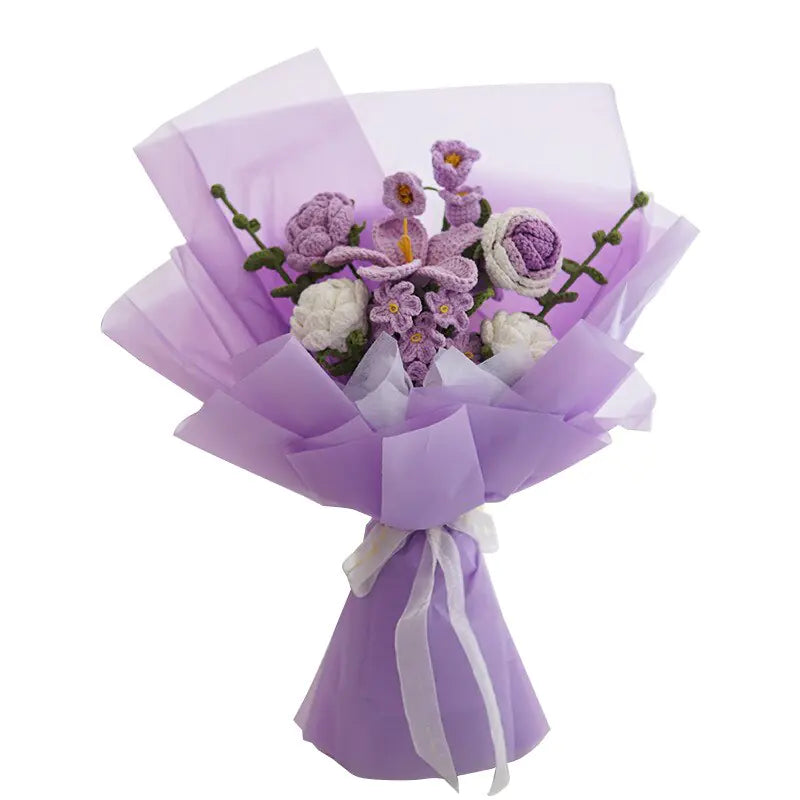 OMNI™ Hand-Woven Home Decor Fake Flowers Bouquet