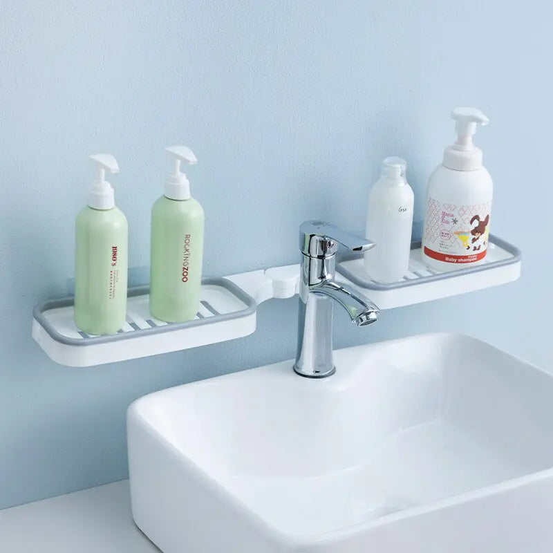 OMNI™ Rotating Bathroom Storage Rack Holder