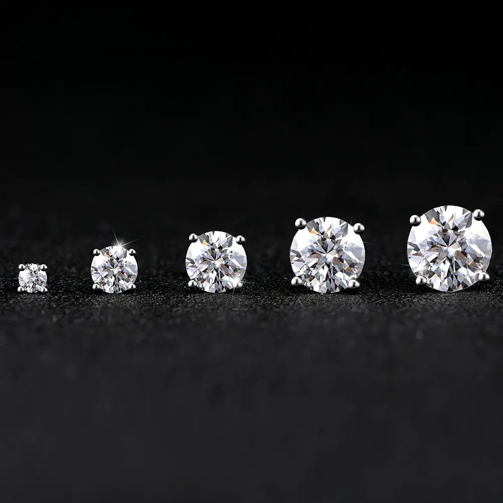 OMNI™ 2CT Moissanite 925 Silver Stud Earring