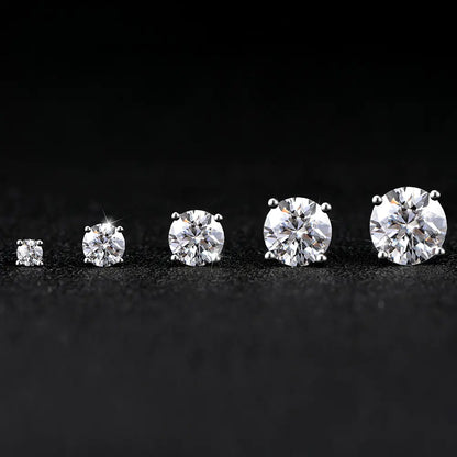 OMNI™ 2CT Moissanite 925 Silver Stud Earring