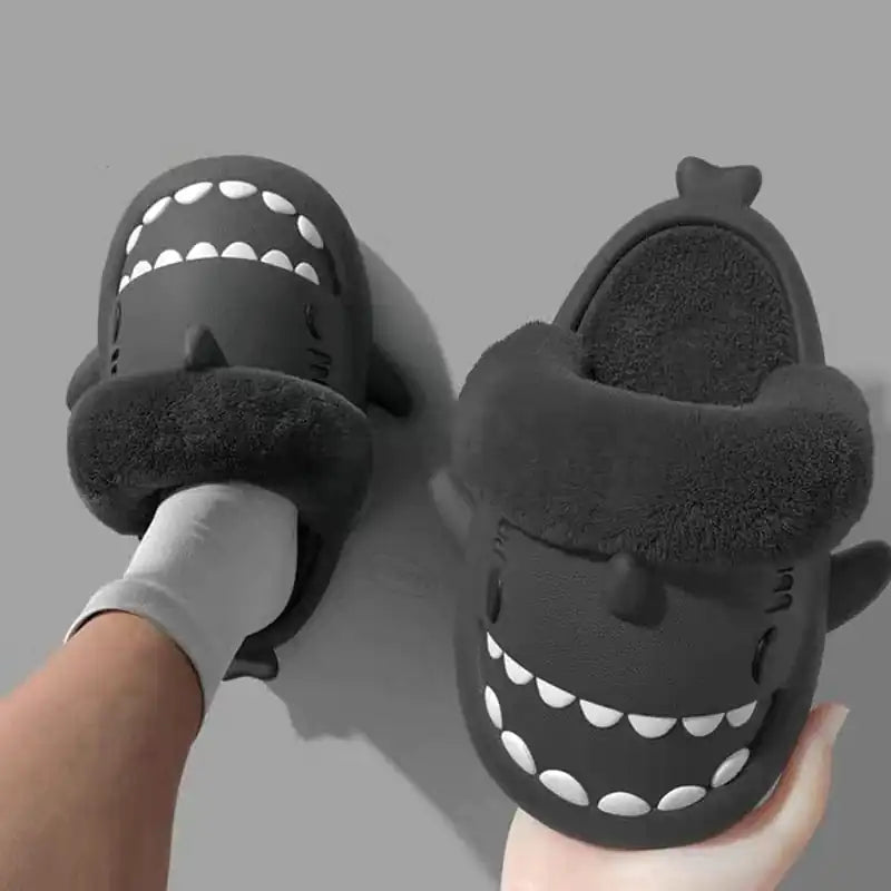 OMNI™ Unisex Shark Plush Slippers