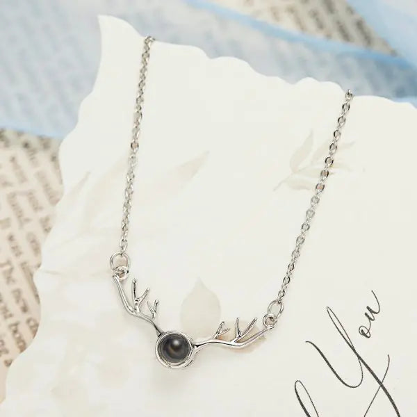 OMNI™ Luxury Crescent Moon and Star Shiny Zircon Necklace