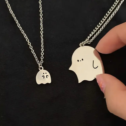 OMNI™ Cute Ghost Duo Couples Necklaces