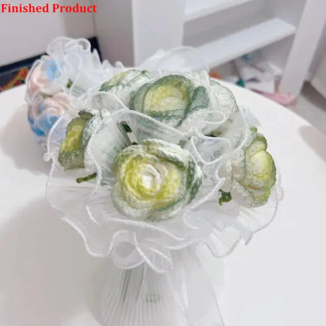 OMNI™ Hand-Woven Home Decor Fake Flowers Bouquet