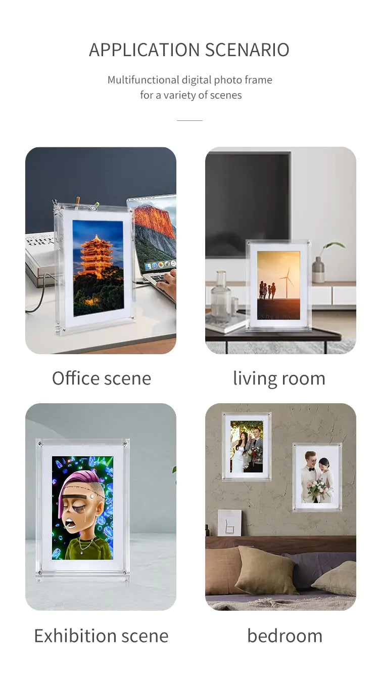 OMNI™ Digital Acrylic Photo Frame