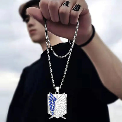 OMNI™ Attack On Titan Wings of Freedom Necklace