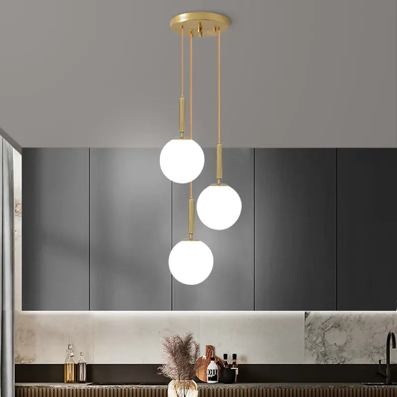 OMNI™ Modern LED Glass Ball Chandelier Lights