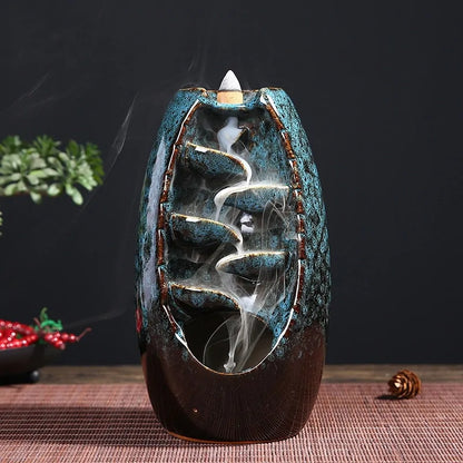 OMNI™ Ceramic Waterfall Incense Burner