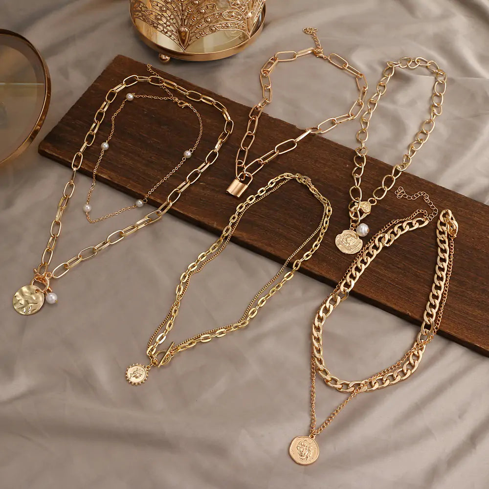 OMNI™ Vintage Multi Layered Necklace