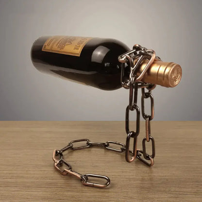 OMNI™ Magic Iron Chain Wine Bottle Holder