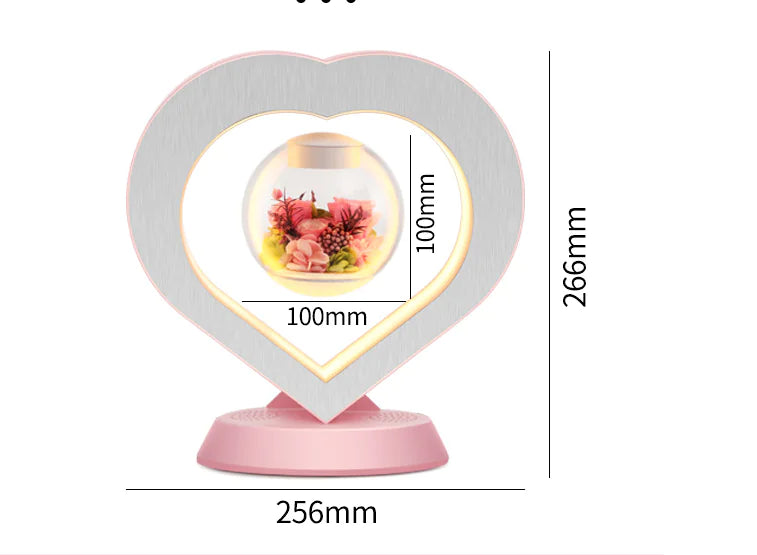 OMNI™ Magnetic Floating Heart Shaped Night Light