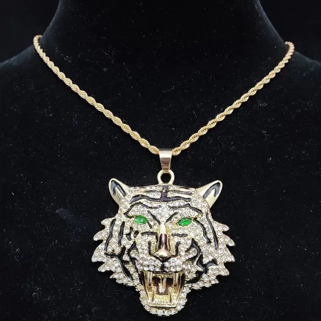 OMNI™ Tiger Crystal Pendant Necklace