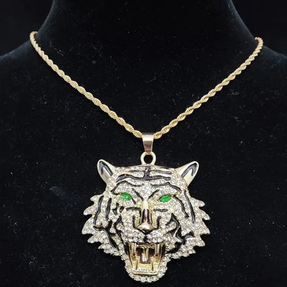 OMNI™ Tiger Crystal Pendant Necklace