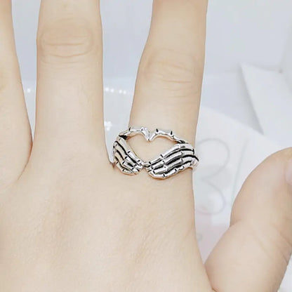 OMNI™ Gothic Skeleton Heart Ring