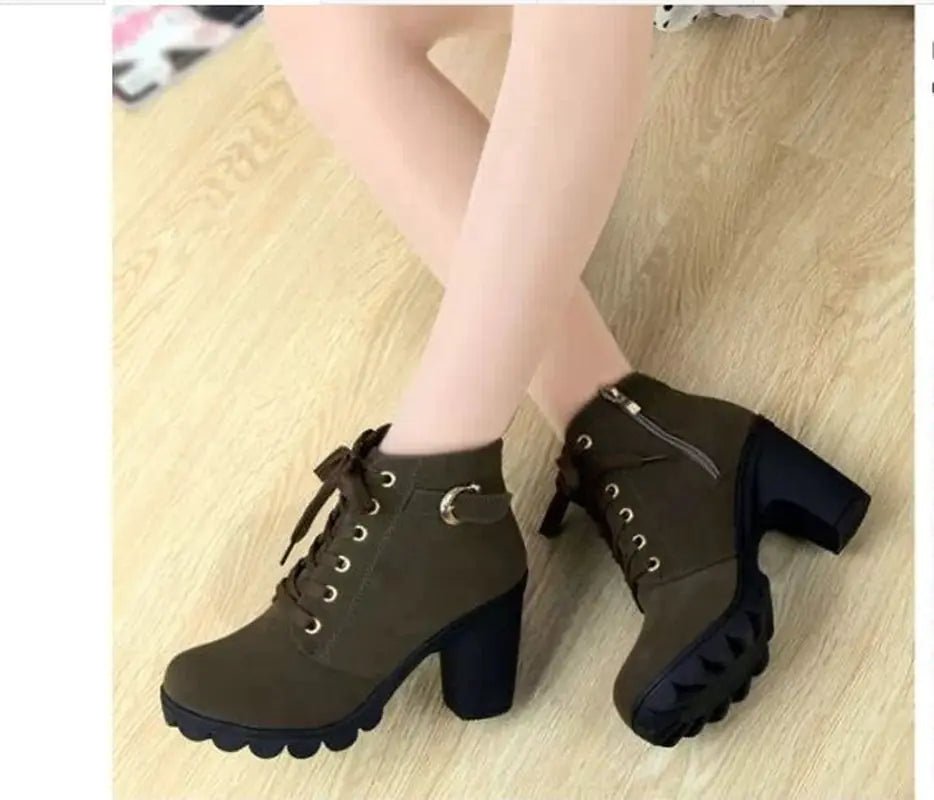 OMNI™ Trendy Thick Heeled Women's Boots