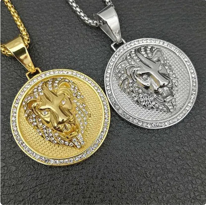 OMNI™ Lion Head Pendant Necklace