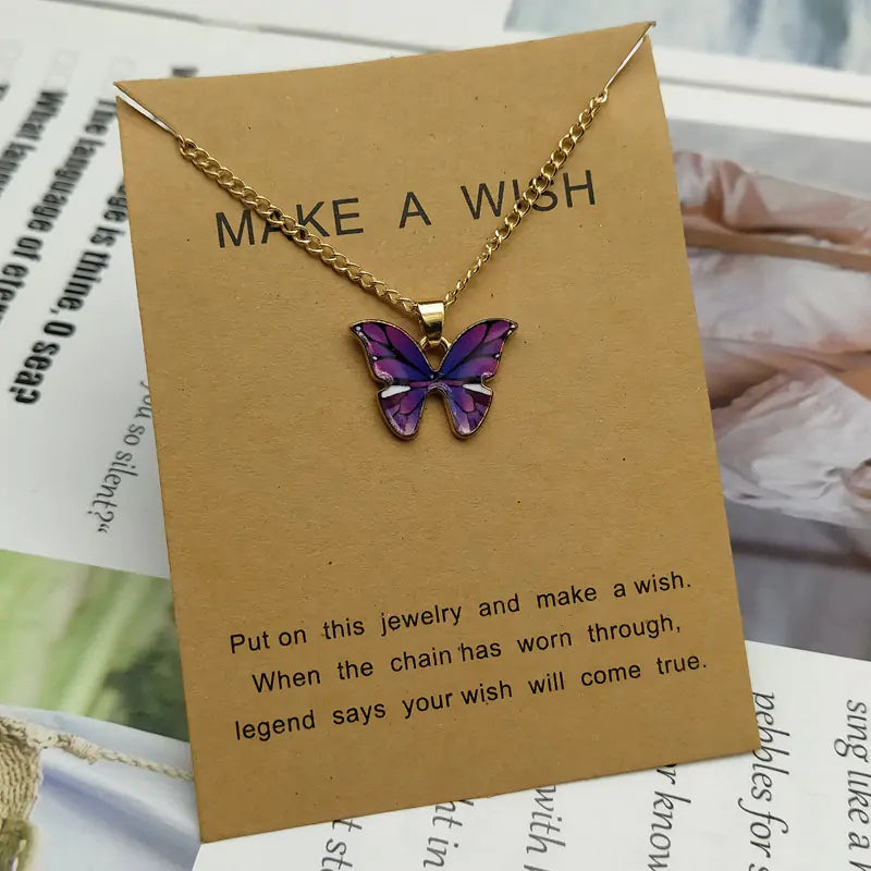 OMNI™ Butterfly Pendant Necklace