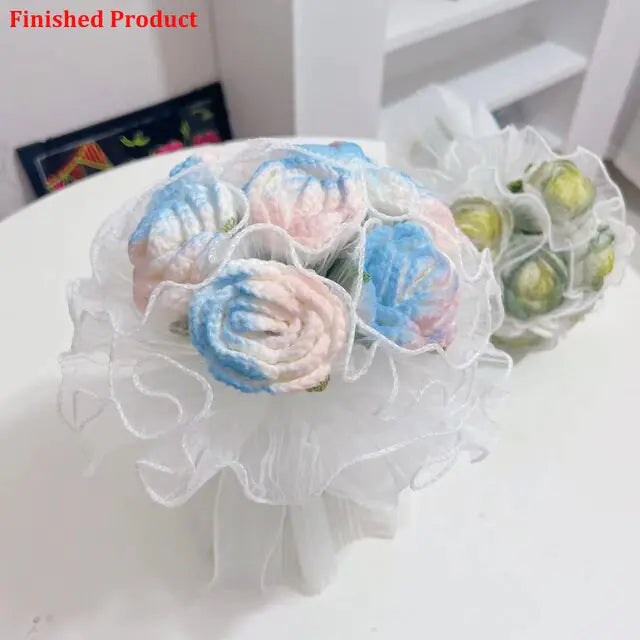 OMNI™ Hand-Woven Home Decor Fake Flowers Bouquet