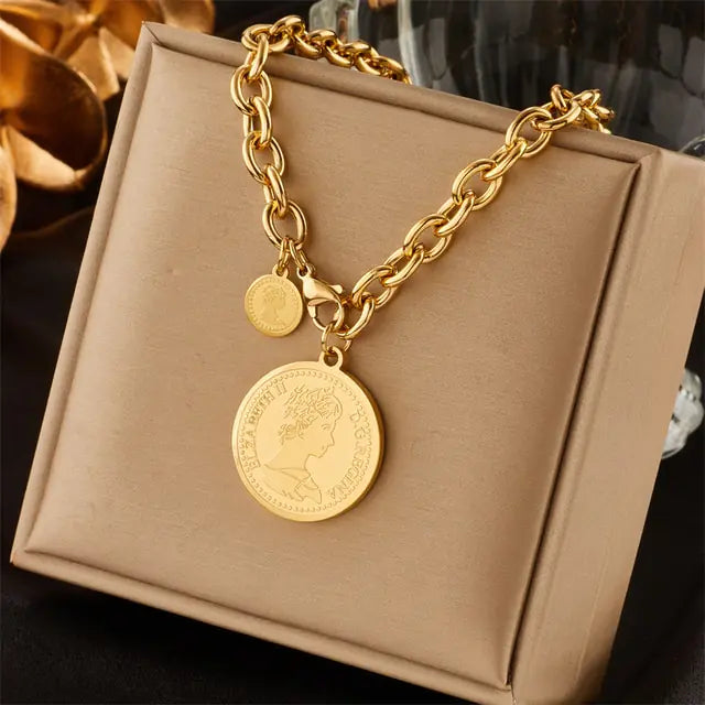 OMNI™ Coin Pendant Necklace