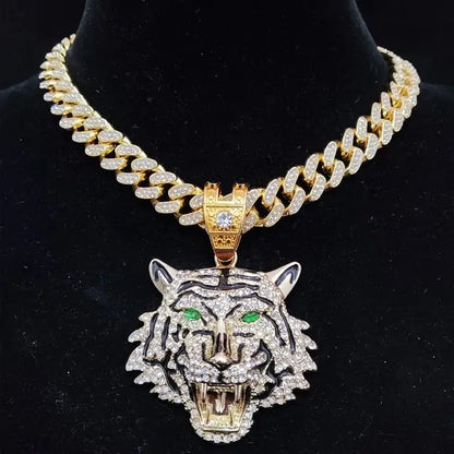 OMNI™ Tiger Crystal Pendant Necklace