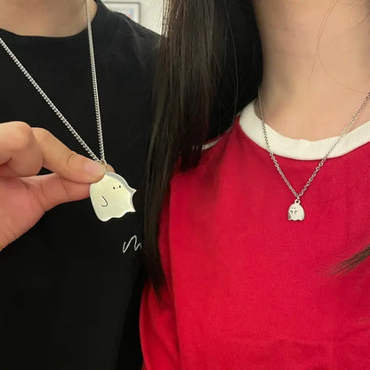 OMNI™ Cute Ghost Duo Couples Necklaces