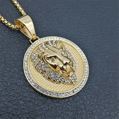 OMNI™ Lion Head Pendant Necklace