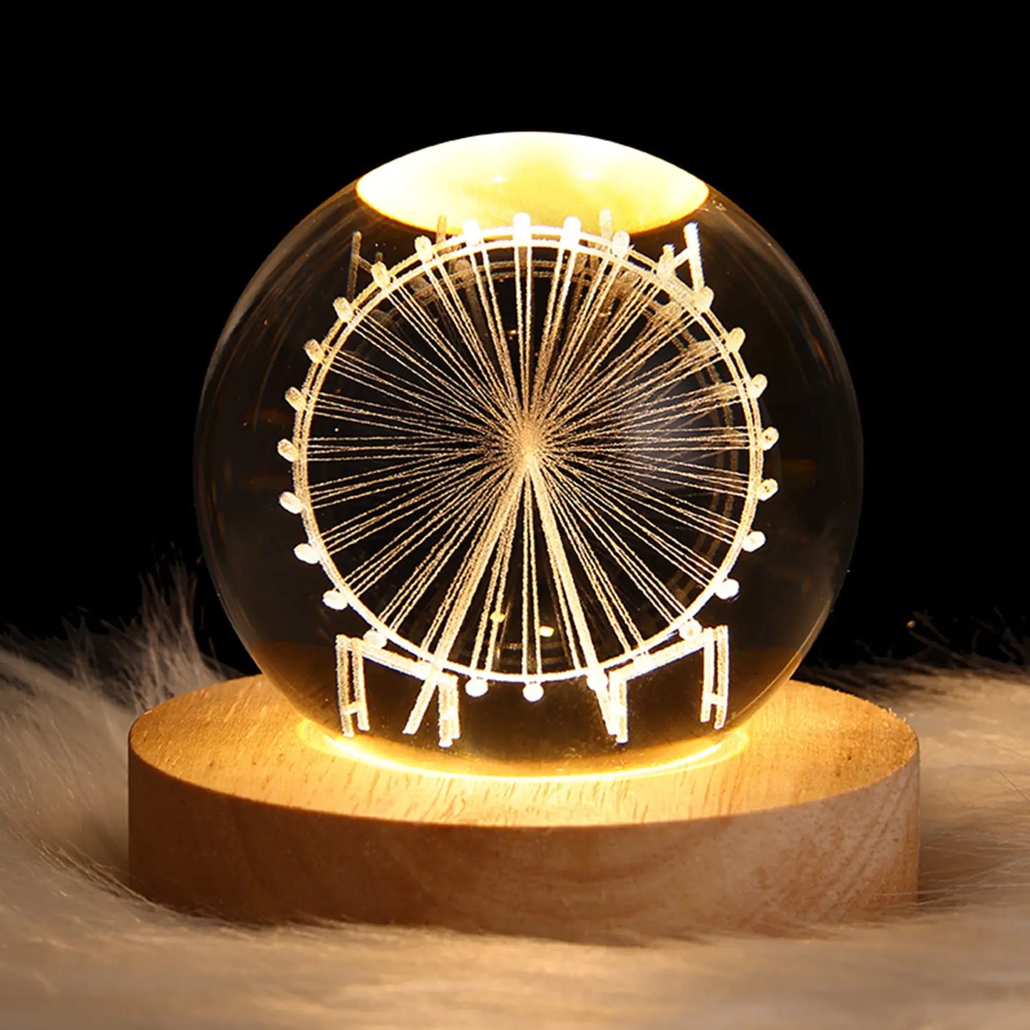 OMNI™ Glowing Crystal Ball Night Light