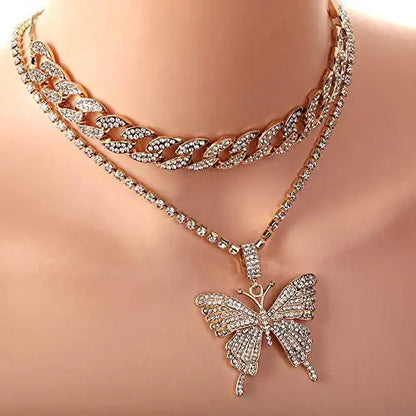 OMNI™ Butterfly Charm Necklace