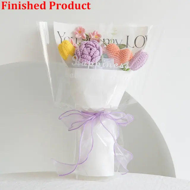 OMNI™ Hand-Woven Home Decor Fake Flowers Bouquet