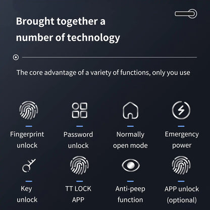 OMNI™ Smart Fingerprint Door Lock